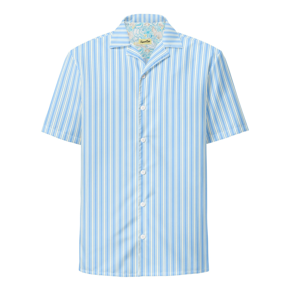Classic Old Money Retreat Performance Button Down Camp Shirt